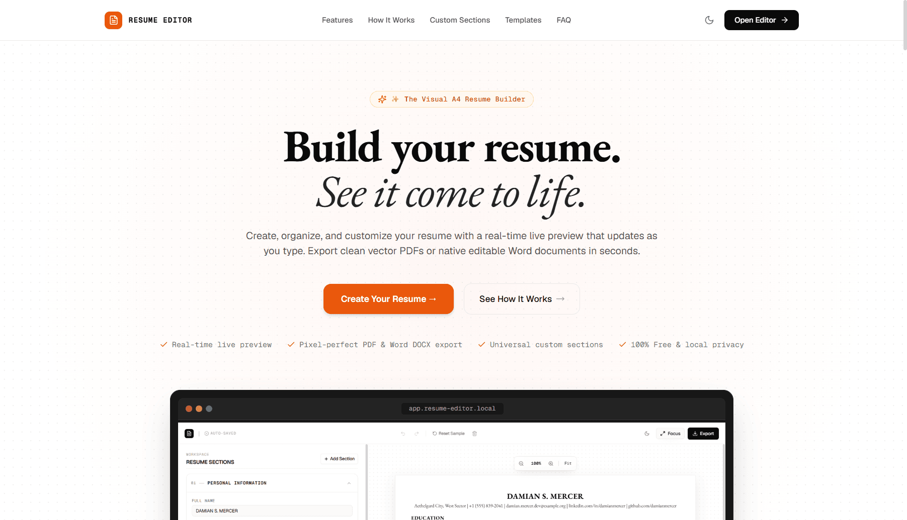 Naphix Resume